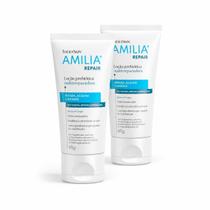 Kit 2 Loção Calmante Reparadora Prebiotica Amilia Repair 60g