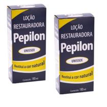 Kit 2 Loção Capilar Restauradora Unissex 180Ml - Pepilon