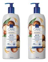Kit 2 Loção Corporal Care Macadâmia 6em1 700ml Avon Macadâmia Kit 2 Loção Corporal Care Macadâmia 6em1 700ml Avon Macadâmia