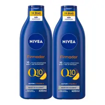 Kit 2 Loção Hidratante Nivea Firmador Q10 + Vitamina C Pele Seca a Extrasseca 400ml Kit 2 Loção Hidratante Nivea Firmador Q10 + Vitamina C Pele Seca a Extrasseca 400ml