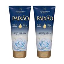 Kit 2 Loção Hidratante Paixão Ultra Cremosa Rosas Brancas 200ml