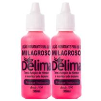 KIt 2 Loção Hidratante Para Os Pés com Rachaduras e Ressecados Milagroso Delima KIt 2 Loção Hidratante Para Os Pés com Rachaduras e Ressecados Milagroso Delima