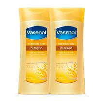 Kit 2 Loção Hidratante Vasenol Hidratação Total Nutrição 200ml Kit 2 Loção Hidratante Vasenol Hidratação Total Nutrição 200ml