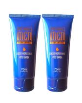 KIT 2 Loção Pós-Barba Naturrê 70ml Hidratação Sem Oleosidade