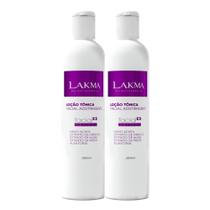Kit 2 Loção Tônica Facial Controle de Oleosidade Removedor de Maquiagem Adstringente 200ml Lakma