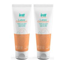 Kit 2 Lubes Coconut Lubrificante Íntimo á Base de Água 50gr Intt Wellness Kit 2 Lubes Coconut Lubrificante Íntimo á Base de Água 50gr Intt Wellness