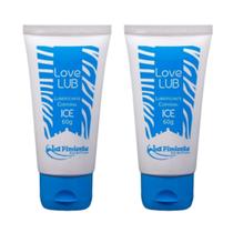 Kit 2 Lubrificantes Íntimo Love Lub Base Água Corporal Massagem Kit 2 Lubrificantes Íntimo Love Lub Base Água Corporal Massagem