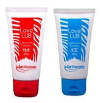 Kit 2 Lubrificantes Íntimo Love Lub Base Água Corporal Massagem Kit 2 Lubrificantes Íntimo Love Lub Base Água Corporal Massagem