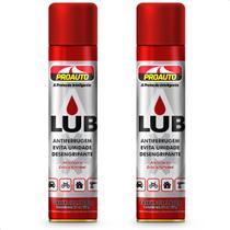 Kit 2 Lubrificantes Lub Óleo Desingripante Proauto 321ml