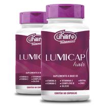 Kit 2 Lumicap Hair Unilife 60 cápsulas