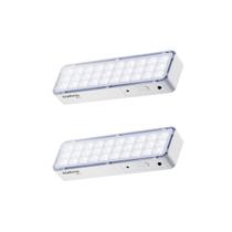 Kit 2 Luminária De Emergência 30 LEDS LEA31 Intelbras