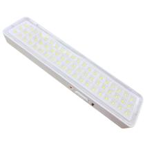 Kit 2 Luminária De Emergência 60 LEDS 4W Bivolt Bateria até 6 horas Luz Branca Fria Luminarte Kit 2 Luminária De Emergência 60 LEDS 4W Bivolt Bateria até 6 horas Luz Branca Fria Luminarte