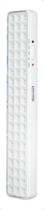 KIT 2 Luminária de emergência Segurimax 25922 LED com bateria recarregável 110V/220V branca