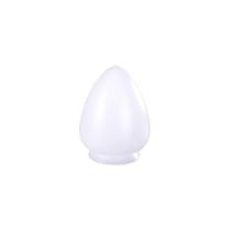 Kit 2 Luminária de Plástico Branca Tipo Pera - Luconi