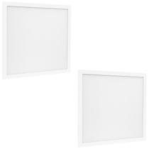 Kit 2 Luminária Led Quadrada 30w Fria 6500k Embutir Fria Bivolt - Design Moderno e Econômico Kit 2 Luminária Led Quadrada 30w Fria 6500k Embutir Fria Bivolt - Design Moderno e Econômico
