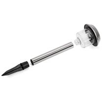 Kit 2 Luminária Solar Luz De Led Jardim Inox Acrílico Kit 2 Luminária Solar Luz De Led Jardim Inox Acrílico