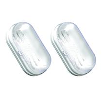 Kit 2 Luminária Tartaruga Led 3W 12V pra Food Truck IP65 motor home bateria 12V central de luz de emergência Kit 2 Luminária Tartaruga Led 3W 12V pra Food Truck IP65 motor home bateria 12V central de luz de emergência