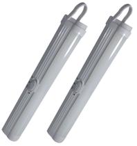 Kit 2 Luminárias De Emergência 72 Leds 36w Oficinas Camping Kit 2 Luminárias De Emergência 72 Leds 36w Oficinas Camping
