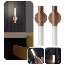Kit 2 Luminárias De Led Parede Sensor Quarto Portátil Usb Imã Mesa Bastão Kit 2 Luminárias De Led Parede Sensor Quarto Portátil Usb Imã Mesa Bastão