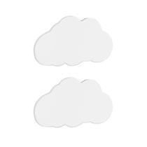 Kit 2 Luminarias de Parede Nuvem com Led