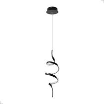 Kit 2 Luminárias de Teto Pendente Worm Spin LED 3000k Moderno 18W Bivolt Kit 2 Luminárias de Teto Pendente Worm Spin LED 3000k Moderno 18W Bivolt