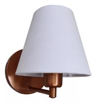 Kit 2 Lustre Arandela Cúpula Acabamento Cobre Interrupt Kit 2 Lustre Arandela Cúpula Acabamento Cobre Interrupt