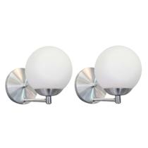 Kit 2 Lustre Parede arandela cabeceiras Canto quarto salas Kit 2 Lustre Parede arandela cabeceiras Canto quarto salas