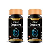 Kit 2 Luteina 20Mg + Zeaxantina 3Mg Vit A C E Cobre Selenio - HF Suplements