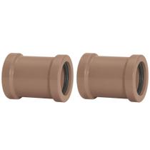 Kit 2 luva correr p/tubo soldavel 32mm 1.1/4 amanco 18400