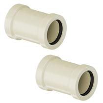 Kit 2 Luva De Correr Aquatherm CPVC 22mm Tigre Kit 2 Luva De Correr Aquatherm CPVC 22mm Tigre