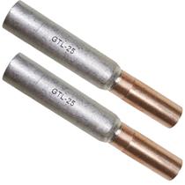 Kit 2 Luva de Emenda Bimetálica para Cabo Cobre 16mm e Alumínio de 25mm Kit 2 Luva de Emenda Bimetálica para Cabo Cobre 16mm e Alumínio de 25mm