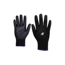 Kit 2 Luva Flextáctil Multitato Siliconada Preta G - 9"