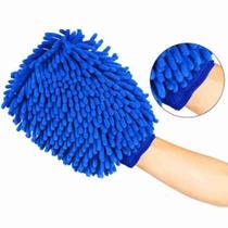 Kit 2 Luva Microfibra Limpeza Lavagem Automotiva Não Risca Kit 2 Luva Microfibra Limpeza Lavagem Automotiva Não Risca