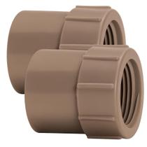 Kit 2 luva soldavel/rosca lr 25mmx3/4 amanco Kit 2 luva soldavel/rosca lr 25mmx3/4 amanco