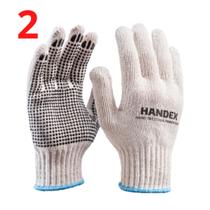 Kit 2 Luva Tricotada Pigmentada Segurança Obra Handex Kit 2 Luva Tricotada Pigmentada Segurança Obra Handex