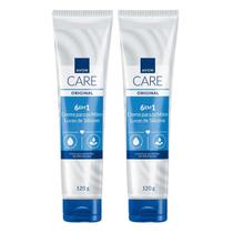 Kit 2 Luvas de Silicone Creme Protetor para as Mãos 120g - Avon