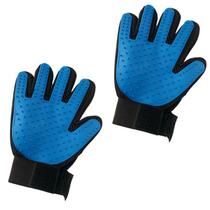 Kit 2 Luvas Escova Magnética Tira Pelos Cães e Gatos