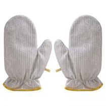 Kit 2 Luvas Fio de Aço Arame Lavar Louça Remove Óleo Sujeira Limpeza Cozinha Kit 2 Luvas Fio de Aço Arame Lavar Louça Remove Óleo Sujeira Limpeza Cozinha