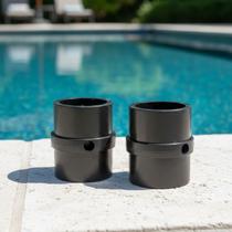 Kit 2 Luvas Porta Sensor TS Solar 40mm 50mm Compatível Solar Ecomasol Aquecimento