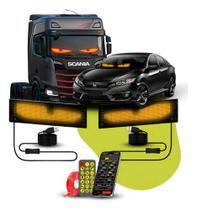 Kit 2 Luz Led Olho Do Diabo P/ Carros Painel Caminhão 5V/2A