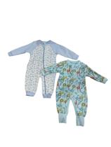 Kit 2 Macacão Bebê Roupinha De Criança Inverno Meia Estação