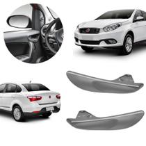 Kit 2 Maçaneta Interna Gatilho Puxador Grand Siena Após 2012 - UN / 2 F103