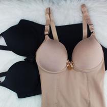 Kit 2 Macaquinho Cintas Body Modelador Bojo Estruturado Luxo Kit 2 Macaquinho Cintas Body Modelador Bojo Estruturado Luxo