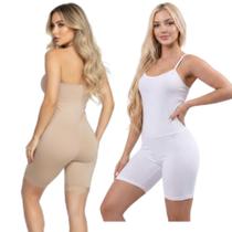 Kit 2 Macaquinho Feminino Segunda Pele Anagua Não Marca Usar Por Baixo De Roupas Sem Transparência Kit 2 Macaquinho Feminino Segunda Pele Anagua Não Marca Usar Por Baixo De Roupas Sem Transparência