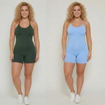 KIT 2 macaquinhos alcinha Cores Sortidas esportivo modela sem apertar, leve e respirável P ao GG