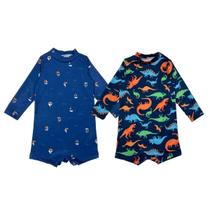 Kit 2 Macaquinhos Praia Com Proteção Uv Infantil Verão