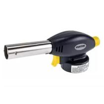 Kit 2 Maçarico Portátil A Gás Com Regulagem Culinária