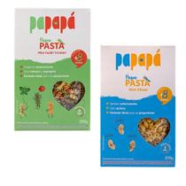 Kit 2 Macarrão Infantil PapaPasta Papapá Kit 2 Macarrão Infantil PapaPasta Papapá
