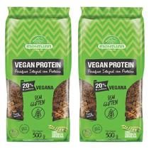Kit 2 Macarrão Parafuso Vegan Protein Mosmann Sem Glúten 300g