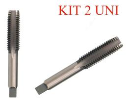 KIT 2 Macho Manual Aço Rápido Hss M6 X 1,0mm Mtx